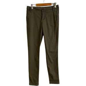 Maurices Army Green Chino Straight Leg Pants